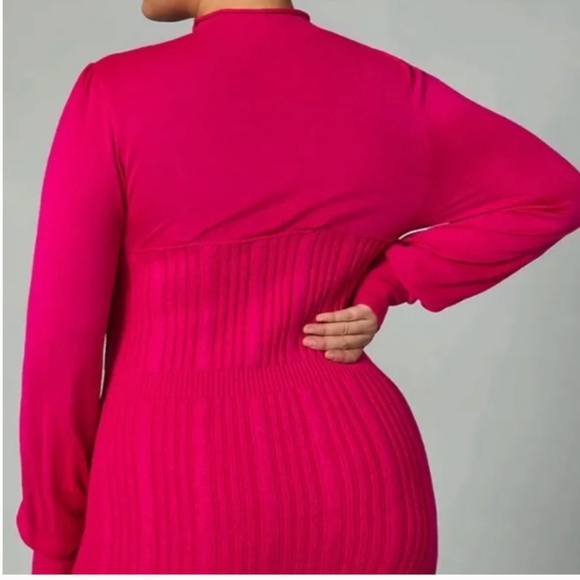 Turtleneck Sweater Hipster Hippie Art Chic Glam Romantic Sexy Sweetheart Dress - Picture 9 of 9